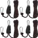 4-Pack 2" Bronze Swivel Casters with Threaded Mounting Posts