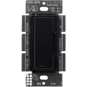 Lutron Maestro Companion Multi-Location Dimmer | Not for Standalone Use | MA-R-BL, Black