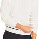 Club Monaco Men's Cable Tipped Crewneck Sweater, XXL