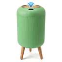 Pukomc Smart Sensor Wastebasket, Convenient and Hygienic Easy to Use, Technology Sensor Waterproof Wastebasket Plastic Trash can for Kitchen, Bathroom, Bedroom, Living Room, Office and Outdoor Green