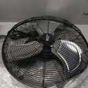 COMFORT ZONE 20-Inch High-Velocity Industrial Floor Fan