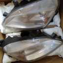 Fit for 2011-2023 Peterbilt 579 587 Class 8 Truck Projector Headlight Headlamp Black Housing Assembly Replacement Pair/Set