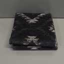 Area Rug 2x3 Rug Machine Washable Non-Slip Low Pile Print Pattern Western Rug for Living Room Bedroom Entryway Tribal Series-Black