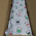 Mahjong Racks with Pushers, White Wooden American Mahjong Tile Pushers and Racks Set of 4, Mahjong Accessories (19.68 Inches)
