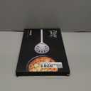 Pizza Turning Peel, 8-inch Pizza Peel Turner Spinner, Long Handle Perforated Aluminum Pizza Peel with Silicone Hook, Pizza Oven Accessories