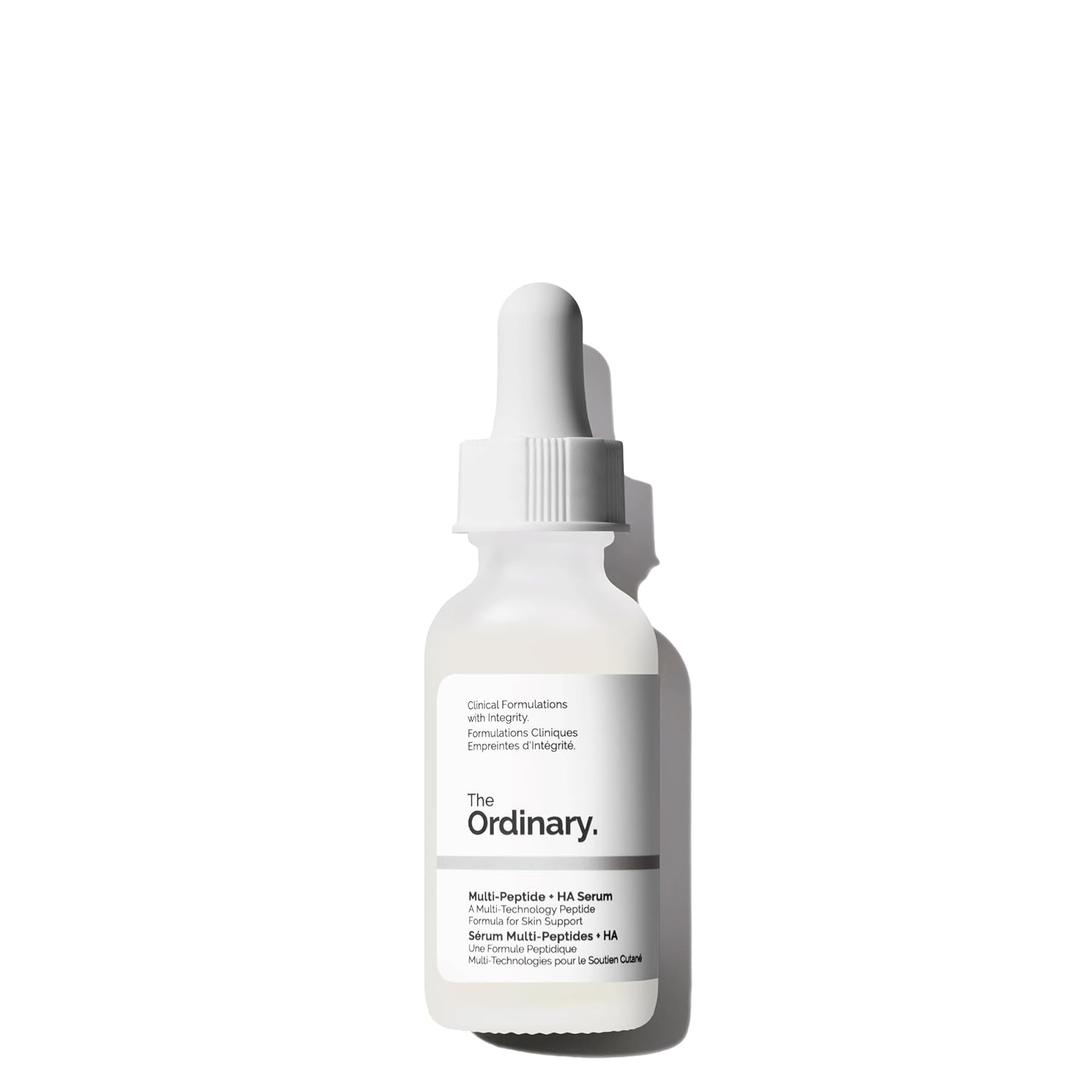 The Ordinary Multi-Peptide + Hyaluronic Acid, Anti-Aging Formula for Crows Feet, Elasticity & Firmness, 1 Fl Oz