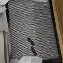 VEVOR RV Screen Door Protector, 24.5 x 20 inch Door Grille, Easy to Install and Disassemble, Reinforced Breathable Protective Mesh, Aluminum Alloy Camper RV Entry Protector for Pet Protection, Black