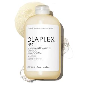 Olaplex N.4 Bond Maintenance Hair Strengthening Shampoo: Repairs Damage & Defend Against Future Breakage | Replenishes Hydration | For Coily, Curly, Straight, and Wavy (17.75 Fl Oz (Pack of 1))