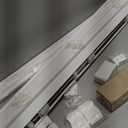 2 Inch Faux Wood Blind, 36" Wide x 36" Long, Window Blinds, Blinds & Shades, Blinds for Indoor Windows, Embossed, Bright White