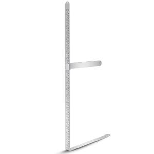 22 Inch/ 56 cm X-Ray Caliper Ruler Stainless Steel X-Ray Body Caliper, Centimeter and Inch Measurements for Body Measurements Quickly Confirm Radiation Dose and Reduce Patient Exposure Time