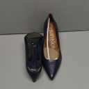 Calvin Klein Womens Gayle (8, Navy Leather)