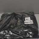 London Fog Missy Hooded Belted Trench Coat Black, Size Large