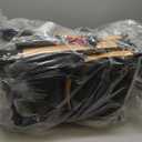 PEARLOVE 2 in 1 Baby Stroller Newborn Foldable Pushchair Folding High Landscape Infant Carriage, Toddler Pushchair Black Baby Stroller