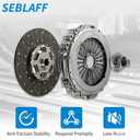 Transmission Dual Clutch Shift Fork Kit with Bearings Replacement for B-MAX 2012-2019