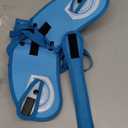 Adjustable Child Car Seat Head Support, Universal Suitable for Both Children and Adults, Head Protect Pad on Child Car Seat, Safety Car Sleeping Headrest for Child, Infants, Toddlers and Adults (Blue)