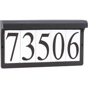 Sea Gull Lighting 9600-12 Address Light Outside Fixture, Black