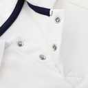 Teach Leanbh Baby Boys Pure Color Cotton Short Long Sleeve Polo Bodysuit 3-24 Months (Black, 6 Months)