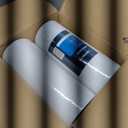 SpiroPure SP-DD-7525-BB 10x4.5 BB 25 Micron Spun Melt-Blown Polypropylene Water Filter Cartridge DGD-7525 155355-43 (Case of 8)