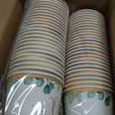 350PCS Sage Greenery Baby Shower Party Supplies Serves 50 Guests Oh Baby Paper Plates, Napkins,Cups, Plastic Forks, Knives,Spoons