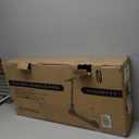 INVANTI KS03 Electric Scooter for Kids Ages 8+, 350W Peak Motor, Max 12mph & 10Miles, 7" Solid Wheel, LED Lights & Display, Double Braking, Kids Electric Scooter with 3 Adjustable Speeds & Heights (Black)