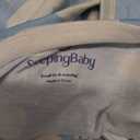 SleepingBaby Zipadee-Zip Transition Swaddle - Cozy Baby Swaddle Blanket with Zipper Convenience - Roomy Wearable Blanket for Easy Diaper Changes - Spring Showers Blue, Small (4-8 Month)