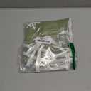 Christmas Tree Skirt, 30 Inch Green Tree Skirt, Burlap Tree Skirt with White Snowflake Small Tree Mat, Farmhouse Christmas Decorations for Holiday Party Home Decor Indoor Outdoor