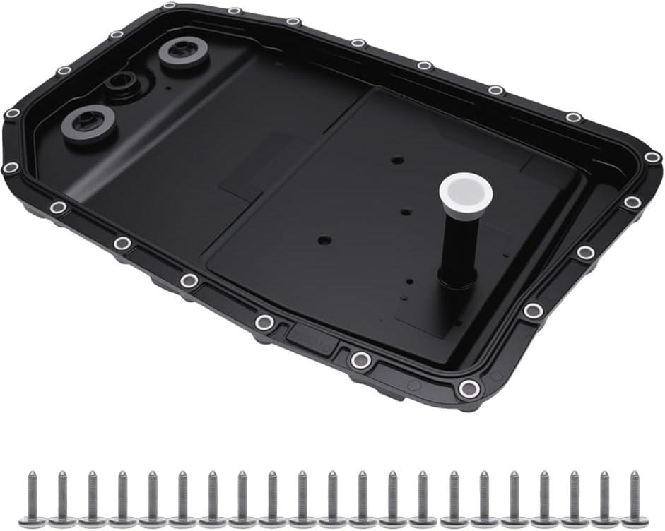 AUCERAMIC 6HP26 Transmission Oil Pan with Filter and Gasket Kit for BMW 745Li X5 24117571227 24152333903