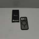 TOCOL for iPhone 17 Pro Case, Compatible with Magsafe, Built-in Magnets, Full Camera Protection, Drop Protection, Translucent Matte for iPhone 17 Pro Phone Case 6.3 inch (Black)