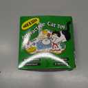 Potaroma Interactive Cat Feather Toys, Hide and Seek Concealed Moving Feather Wand, Rechargeable Touch Activated Indoor Kitten Exercise Kicker, Mouse Squeaky, Graffiti Cover