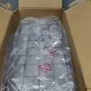 iSPECLE Deep Freezer Organizer Bins - Fits 7 Cu.Ft Chest Freezer, 8 Pack Stackable Wire Baskets(14.7" Length), Heavy Duty Coated Freezer Organizer, Rust Resistant for Frozen Food Sorting, Black