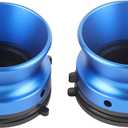 Aluminum 10 Inch Opener, Professional Lockable Easy Installation 1 Pair Nab Reel Hub Adaptors Universal Loading Device for Reel to Reel Tape Recorders (Blue)