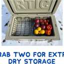 Cooler Basket for RTIC 65 Qt - Compatible with Dividers and other RTIC Cooler Accessories