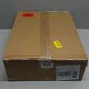 Masupu Rattan Nightstand,Modern Boho Farmhouse Wood Bedside Table with Storage Drawer and Open Shelf,Small Gold Frame Side End Table for Bedroom, Living Room, Office (White) (Normal Size)