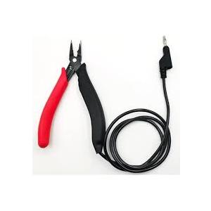 Grounded Pliers – Tronex Short Needle Nose (Standard Handle) For Micro Welders