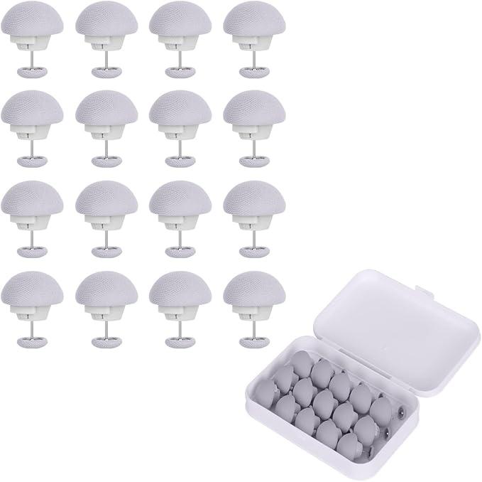 16PCS Duvet Pins Duvet Clips, Safe Locking Duvet Cover Clips Snaps with Storage Box, Easy to Use Double Sided Pin Fasteners for Quilt Cushions Curtains(Gray) 16PCS Duvet Pins Duvet Clips, Safe Locking Duvet Cover Clips Snaps with Storage Box, Easy to Use Double Sided Pin Fasteners for Quilt Cushions Curtains(Gray)