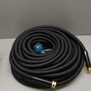 Garden Hose 100FT Non-Expanding Lightweight Flexible（Black）