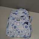 BabbleRoo Diaper Bag Backpack - Baby Essentials Travel Tote - Multi Function Water Resistant Diaper Bag, Travel Essentials Baby Bag with Changing Pad, Stroller Straps & Pacifier Case - Unisex, Cosmic (Large)