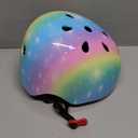 Toddler Helmet, Bienbee Kids Bike Helmet Skateboard Helmets for Bicycle Balance Bike Scooter for Girls Boys Kids Age Small(19.6"-21.6"/3-8 years)(Rainbow)