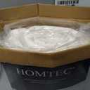 Full Mattress Pad Cotton Mattress Pad Cover Quilted Mattress Cover 18-22" Deep Pocket Mattress Protector Full Size White Down Alternative Filling Noiseless & Breathable