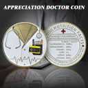 Doctor Nutrition Facts Challenge Coin Appreciation Coins Thank You Doctor Gift