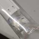 Zebra Roller Window Blinds,Custom Cut to Size,Roller Blinds Dual Layer Roller Shade Blinds, White,Fixed 72 InchesHigh,20 Inches Width