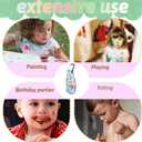 2 Pack Kids Apron for Cooking, Cute Cooking Aprons, Waterproof Art Apron with Pockets, Girls Boys for Painting, Cooking, Baking Paint Pinafore, Toddler Painting Artist Aprons Adjustable