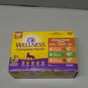 Wellness Complete Health Gravy and Minced Adult Wet Cat Food, Natural, Protein-Rich, Grain-Free, 3 Ounce, 12 Pack, (Chicken & Turkey Lovers Variety Pack), Best By: FEB 16 2028