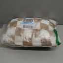 LOMAO Throw Blankets Flannel Blanket with Checkerboard Grid Pattern Soft Throw Blanket for Couch, Bed, Sofa Luxurious Warm and Cozy for All Seasons (Khaki, 50"x60")