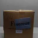 Fultyle Round Side Table, Small Drink Table for Small Spaces, Modern Accent End Table Nightstand with Solid Wood Leg for Living Room, Bedroom, Corners, and Office (White)