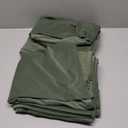 Sage Green Blackout Curtains 96 inches Long 2 Panels (52-inch Wide), Farmhouse and Sleek Velvet Drapes and Curtains for Doorway, Office, Dorm