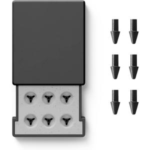 Original Remarkable Paper Pro Pen Replacement Tips - Set of 6 Durable Carbon-Filled Nibs for Precise Writing and Sketching