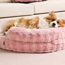 Pink Whey Ciga Dog Bed