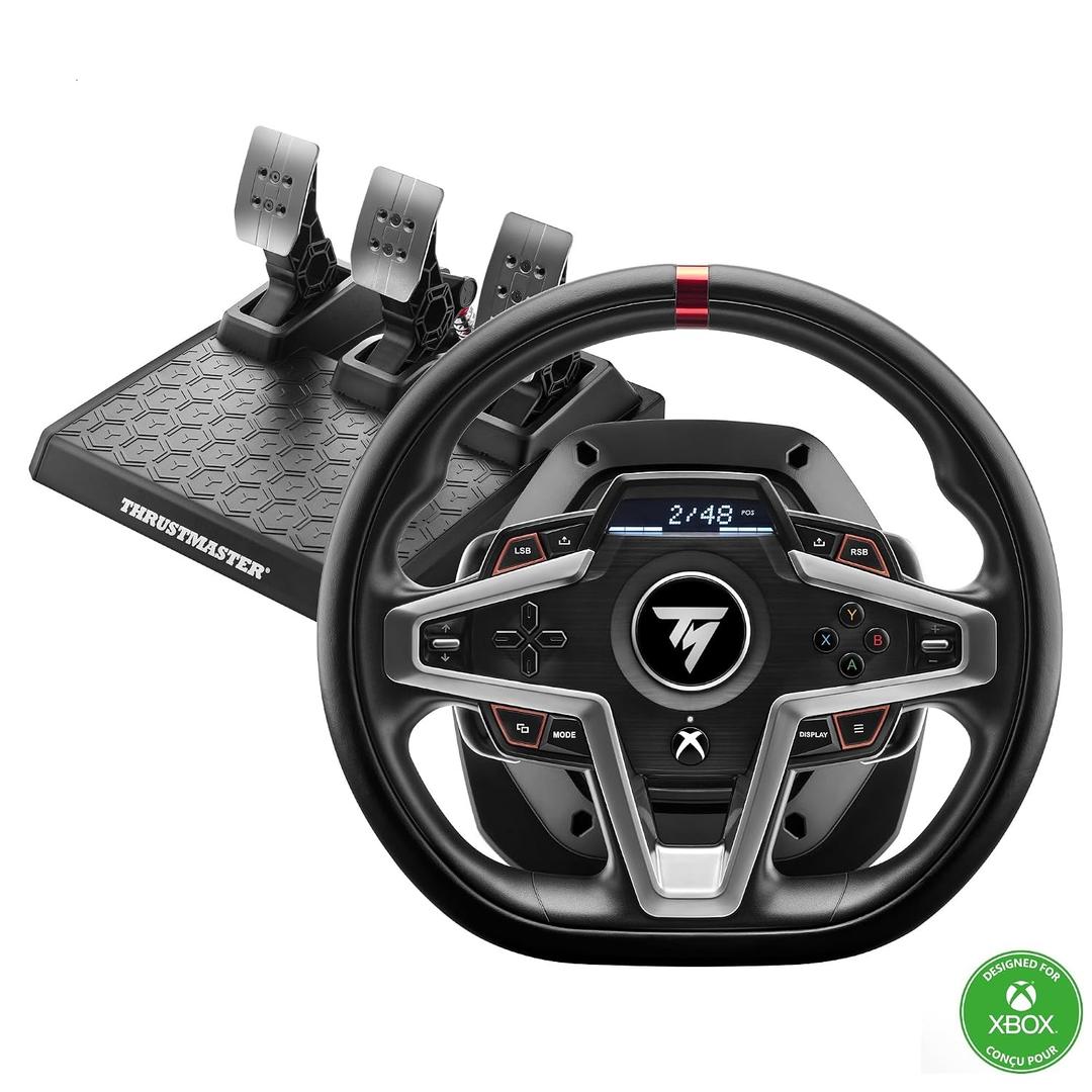 Thrustmaster T248 X Force Feedback Racing Wheel & Pedal Set - XBOX & PC