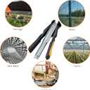 Proster Hog Ring Plier - Fits 11/16'' Nails, for Auto Feed Fence Fastener Nailer Plier for Pigpen Birdcage, Only Plier, NO Nails (Orange & Black)